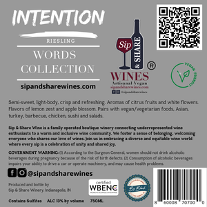 INTENTION RIESLING