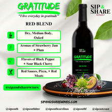 Load image into Gallery viewer, GRATITUDE RED BLEND