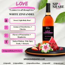 Load image into Gallery viewer, LOVE WHITE ZINFANDEL